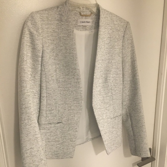 Light grey Calvin Klein blazer - Picture 1 of 8